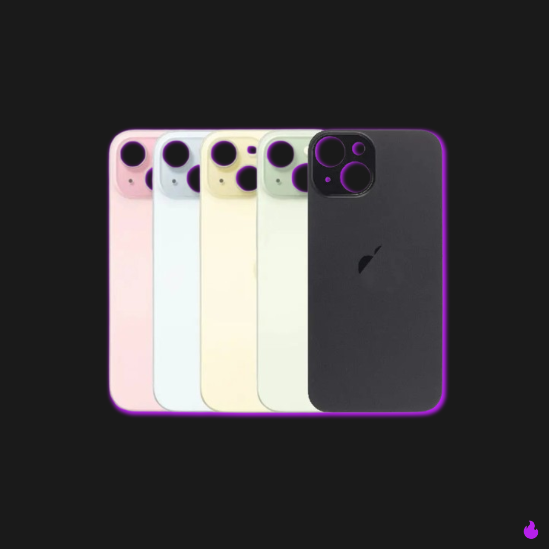 Tapa trasera iPhone 15